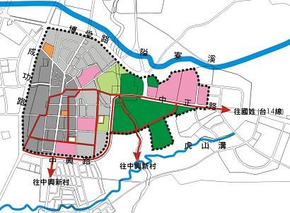 (政府公辦6)南投縣草屯鎮工藝園區結合舊市區都市更新先期規劃案